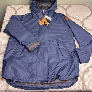 ダウンジャケット・コート SAVE THE DUCK Women Bubble Jackets D42200W IRIS2090011 Blue Save The Duck D42200W Woman Blue Coats - Zuklat